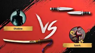 Shadow Fight Shades Gameplay - Shadow vs Spark | Act 2 Chapter 5