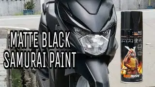 MATTE BLACK SAMURAI PAINT Tutorial!