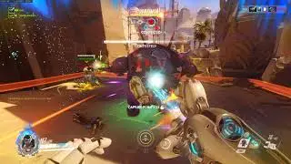 Symmetra's teleport on enemy base