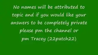 Friday - 01/05/09 - Feedback - Tell Us What YOU Think!!!