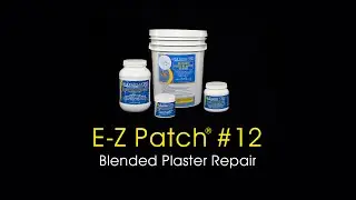 E-Z Patch 12 Blended Plaster Repair &ndash; Above-Water Pebble Plaster Fix & Bond Beam Repair