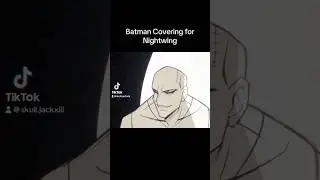 Batman Covering for Nightwing | #dc #dccomics #fyp #batman #nightwing #funny