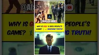 Why Is Golf a Rich People&rsquo;s Game? 🏌️&zwj;♂️💰 Shocking Truth | #viral #facts #golf | Afactron