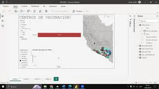 Dashboards en Power BI , vacunas Per&uacute; Covid 19