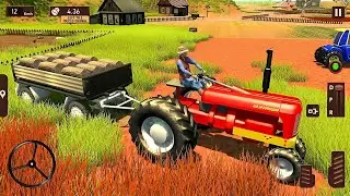 Indian Tractor Simulator game - Real Tractor Driving Games 2022 New Offroad  Drive-Android Gameplay