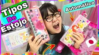 🍿TIPOS DE ESTOJO AUTOMÁTICO/MATERIAL ESCOLAR 2018| PIPOCANDO COM AMANDA