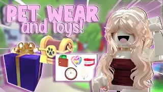 New PET WEAR AND TOYS REFRESH!! |  roblox Adopt me