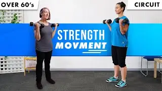 Strength & Movement Circuit for Over 60's // Senior Full-Body Workout