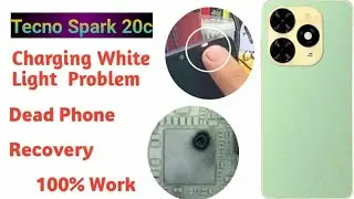 How To Tecno Spark 20C&nbsp; Charging White light Problem |&nbsp;Tecno Spark 20C ( BG7 ) Dead Phone Recovery