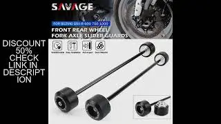 Motorcycle Axle Sliders For SUZUKI GSXR 600 750 GSX-R 1000 SV1000/S Rear Front Wheel Fork Crash Prot