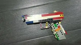 Lego Glock 17 RBG Pistol (by BrickGuider) Review! #lego #legoweapons #legoguns 