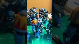 Warhammer 40k joytoy Spacewolves 1/18 modified custom