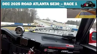 December 2025 Road Atlanta Alek Race 1