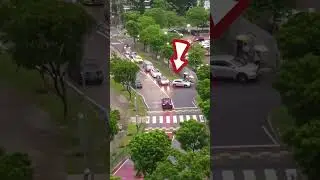Traffic Singapore the usual morning jam #shortsviral #shortsfeed #shorts