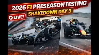 F1 2026 Barcelona Shakedown Day 3 LIVE