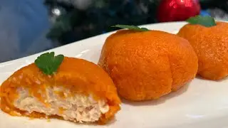 Aperitiv deosebit “Mandarine”. Rețeta care va înfrumuseța orice masă de sărbătoare.🥳