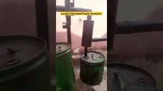Plastic Pyrolysis Oil production #pyrolysis #machine #automobile #woodburningstove #pyrotechnics