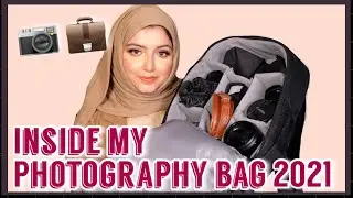 What's in my photography bag 2021? Fuji and Canon | Ikra Photography Female Photographer UK