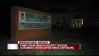 Jupiter Elementary School scrubbed for MRSA