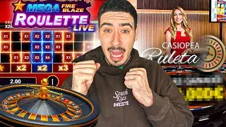 &iquest;SUERTE o ESTRATEGIA? 4.000&euro; en Mega Fire Ruleta y Casiopea 🔥 | Iker Bujeda