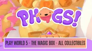 PHOGS! - Play World 5 - The Magic Box - All Collectibles [ENG]