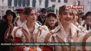 SELEZIONATE LE 12 MARIE DEL CARNEVALE, AMBASCIATRICI DI TRADIZIONE | 02/02/2026