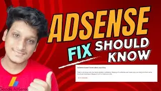 How to Fix AdSense Doesn't Know About Your Blog