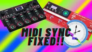 FIXED: Boss Loop Station Midi Sync Problems
