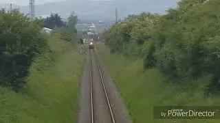 IE Loco 082 & spray train @ Arklow