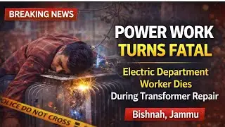 बिश्नाह में करंट लगने से बिजली विभाग के अस्थायी कर्मचारी की मौत | Jammu News