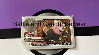 [EP7] Pokemon Gaole Battle and Caught 4star Bewear!!! Malaysia