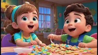 Johny and Papa&rsquo;s Cookie Time | Fun Baking Song for Kids | Delicious Cookie Adventure