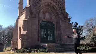 Adolphus Busch and Busch Mausoleum, Bellefontaine Cemetery and Arboretum Historic Tour Line Stop 29