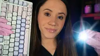 ASMR In Depth Eye Exam With Lots Of Typing 👀