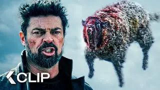 CRAZY Flying Sheeps Attacking - THE BOYS Clip | Karl Urban