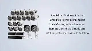 Zmodo Simplified Business Security System - Setup Tutorial