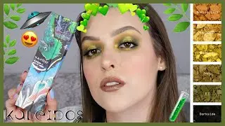Kaleidos Futurism I 🧪 SCI-FI GREEN | Makeup With Meg