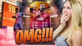 О МФГ!! Я УПАКОВАЛ 90 ЧЕЛОВЕК, ХЕДЛАЙНЕР FUT ПОГБА!!!