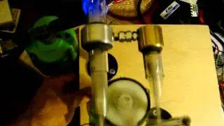 Alpha A Stirling, Ross yoke, Glass pistons...