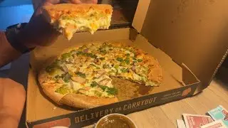 The New Chicken Green Hatch Chili Enchilada Pizza Review from Pizza Patron