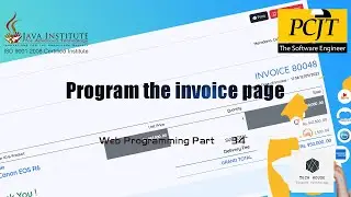 Program the invoice page