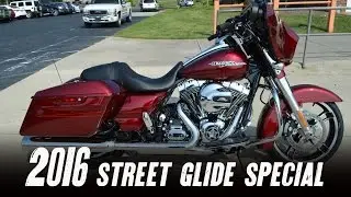 SOLD! 2016 Harley-Davidson&reg; FLHXS - Street Glide&reg; Special Cobra Pipes Velocity Red Sunglo 0382