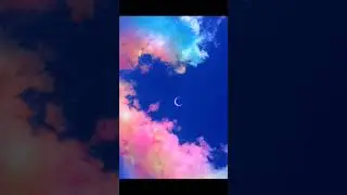 clouds star/moon aesthetic (middle of the night) #foryoupage #shorts @lavender_pop