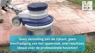 TERRAZZA TMC: Voor het reinigen van opritten en terrassen!