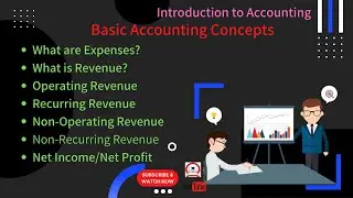 What are Expenses | What is Revenue, Operating Revenue, Non-Operating Revenue, Net Income/Profit