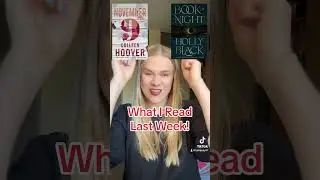 What I Read Last Week! #bookupdate #readingupdate #tiktok #booktok #wrapup #wrapupbooks