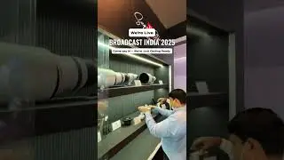 🎬 We&rsquo;re Live at stall no. F1 #BroadcastIndiaShow2025