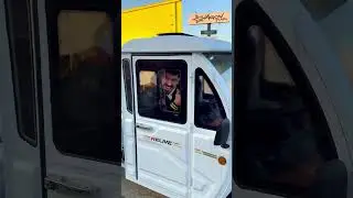 Incap 2 persoane in camioneta electrică de la Relive ? #behindthescenes #adrenalinescore #funny