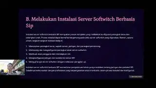 Prosedur Instalasi Server Softswitch Berbasis SIP (Kelompok 3)