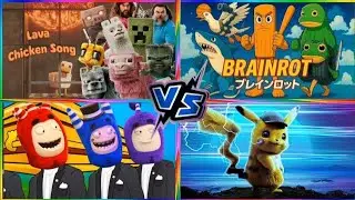 Tiles hop edm RUSh 🆚 Brainrot anime 🆚 Pok&eacute;mon 